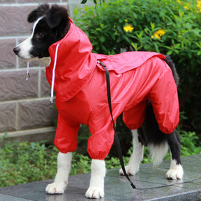 Waterproof Dog Raincoat with Hood