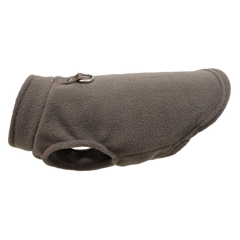 Warm Fleece Dog Jacket – Cozy & Stylish