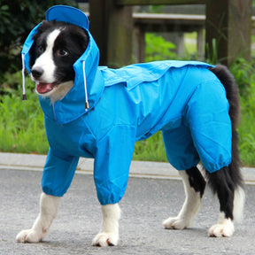 Waterproof Dog Raincoat with Hood