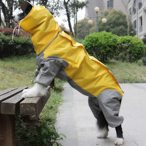 Waterproof Dog Raincoat with Hood