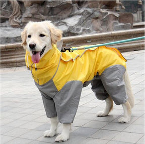 Waterproof Dog Raincoat with Hood