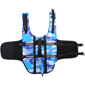 Camouflage Dog Life Jacket – Safe & Adjustable