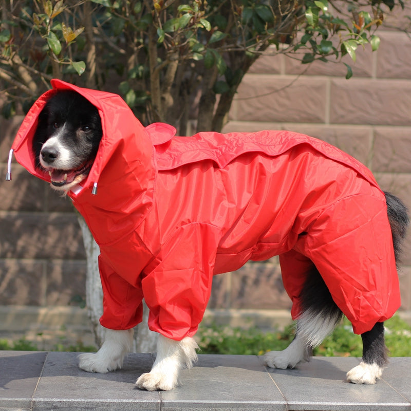 Waterproof Dog Raincoat with Hood