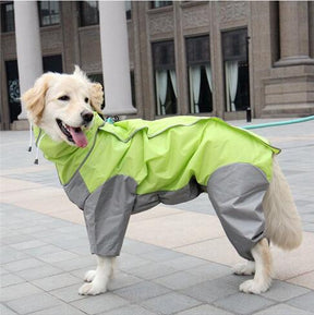 Waterproof Dog Raincoat with Hood