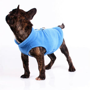 Warm Fleece Dog Jacket – Cozy & Stylish