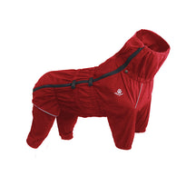 Waterproof Dog Jumpsuit with Reflective Details